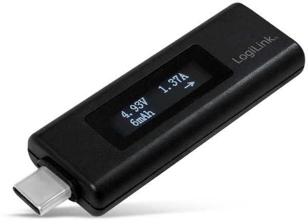 LogiLink USB-Leistungsmessgerät PA0155, USB-C