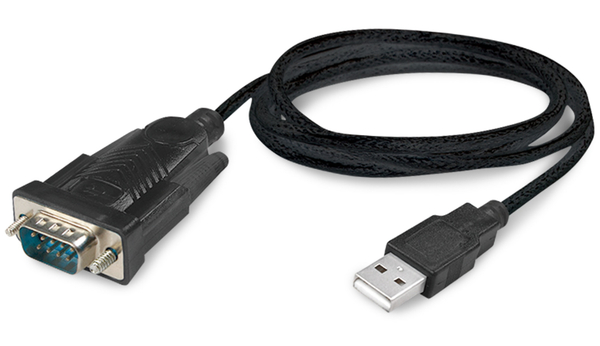 LogiLink USB-Adapterkabel AU0048, USB-A/RS232, 1,5 m - Produktbild 2