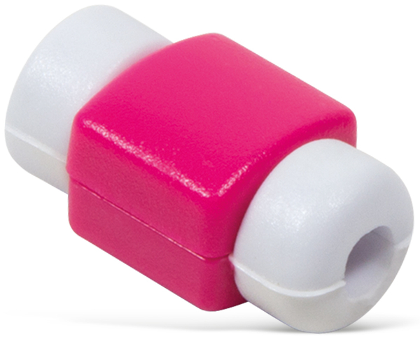 LOGILINK Knickschutz für USB-Kabel AA0091R, rosa