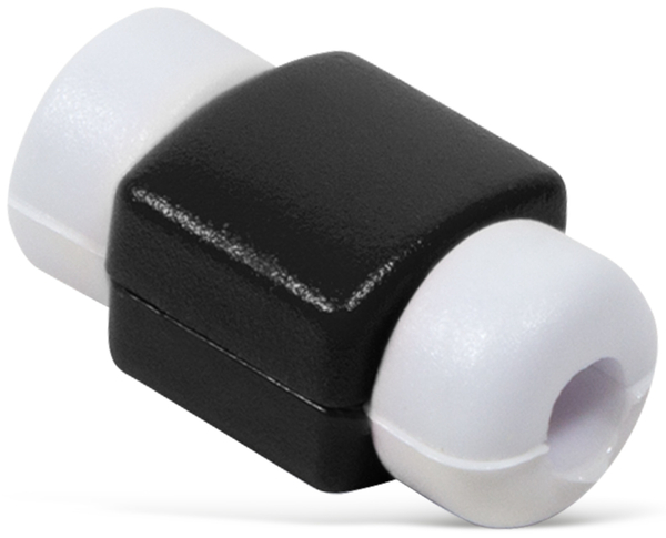 LOGILINK Knickschutz für USB-Kabel AA0091S, schwarz