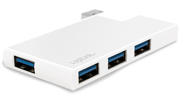LogiLink USB3.0 Hub UA0303, 4-port, 90°-180° drehbar - Produktbild 3