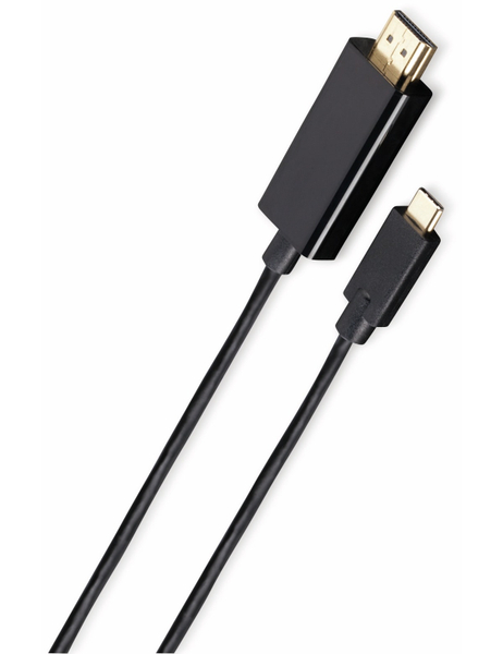 Hama USB-C Adapterkabel USB-C/HDMI, UHD, 1,8 m, 4K