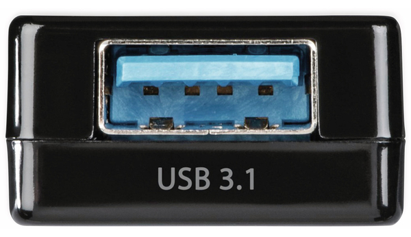 Hama USB Typ-C Hub &quot;Pocket&quot; 135752, USB-A 3.1, 2x USB-A 2.0 - Produktbild 2