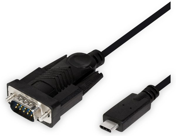 LOGILINK USB-C/Seriell Adapter AU0051, 1,2 m