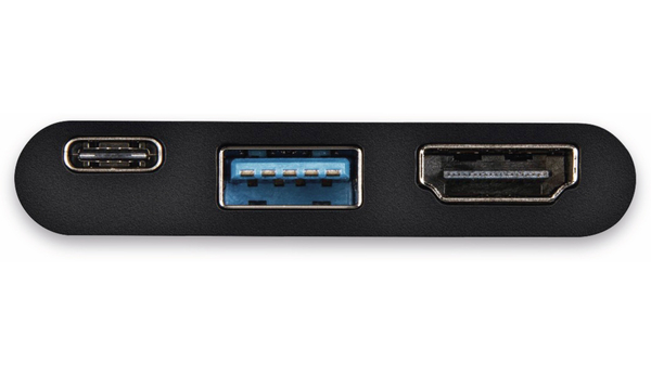 HAMA USB-C Multiport-Adapter 135729, 2x USB 3.1, HDMI, USB-C - Produktbild 2