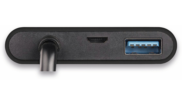 HAMA USB-C Multiport-Adapter 135729, 2x USB 3.1, HDMI, USB-C - Produktbild 3