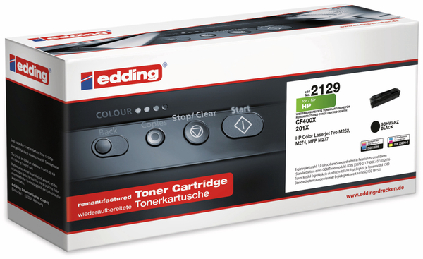 edding Toner EDD-2129, für HP CF400X Black