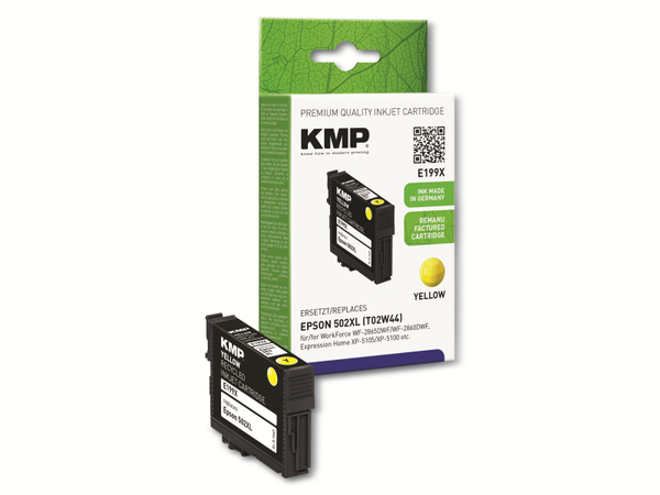 KMP Tintenpatrone E199X, ersetzt Epson 502XL (T02W44)