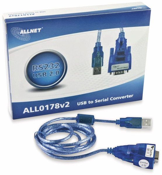 ALLNET USB-Kabel auf Seriell RS422/485, 6 PIN Terminal Block - Produktbild 3