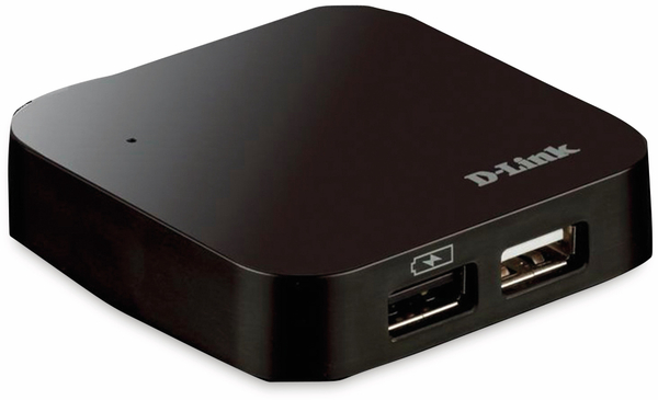 D-LINK USB-Hub DUB-H4, 4-port, USB 3.0