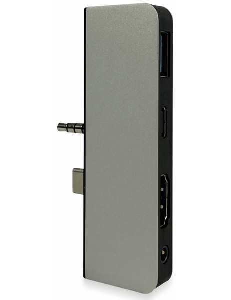 PLUSONIC USB-C Adapter PSUC0165, 5in1 - Produktbild 3