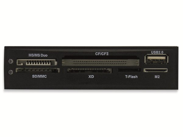 LC Power USB2.0 Einbau-Hub LC_POWER LC-CR-1, 3,5&quot; - Produktbild 3