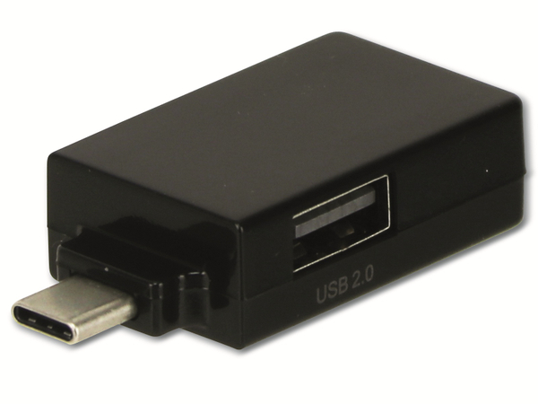 Hama USB Typ-C Hub &quot;Pocket&quot; 135752, USB-A 3.1, 2x USB-A 2.0 - Produktbild 2