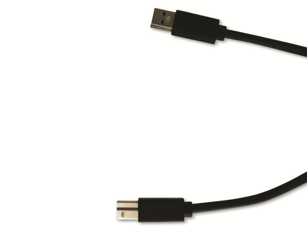 USB 3.0, Kabel, USB-A/USB-B, 1,7 m, schwarz