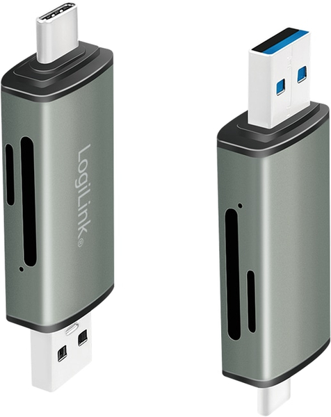 LOGILINK USB 3.2 Gen Kartenleser CR0043, Alugehäuse - Produktbild 3