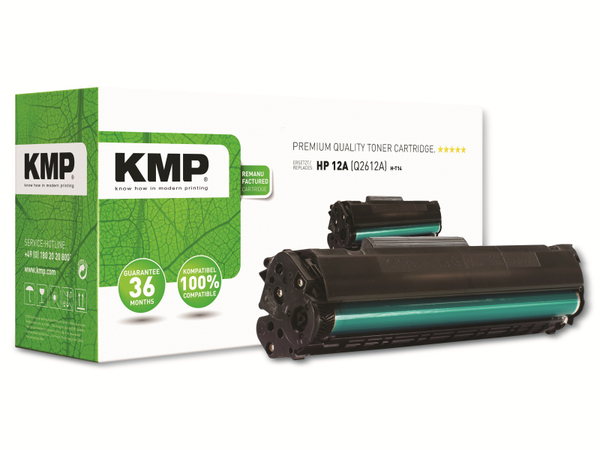 KMP Toner ersetzt HP Q2612A