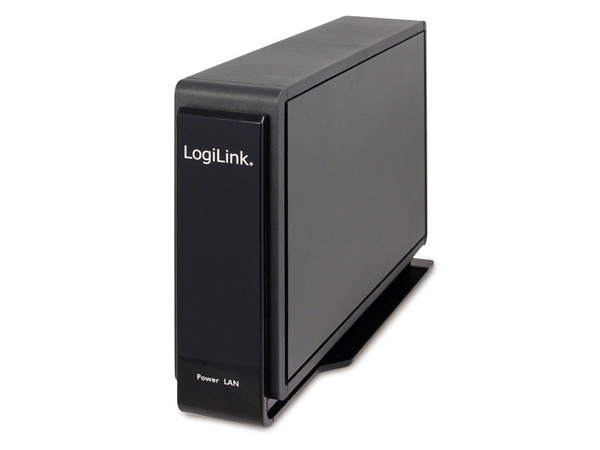LogiLink NAS-Festplattengehäuse, Gigabit-LAN, 1x 8,9 cm (3,5&quot;) SATA