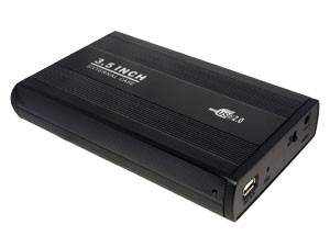 LogiLink 8,9 cm (3,5&quot;) Festplatten-Gehäuse, USB 2.0 zu IDE