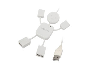 LogiLink USB 2.0-Hub HANGMAN