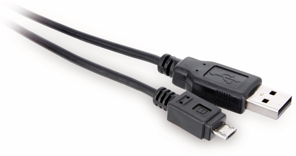 USB 2.0 Kabel USB-A/Micro-USB, 1 m