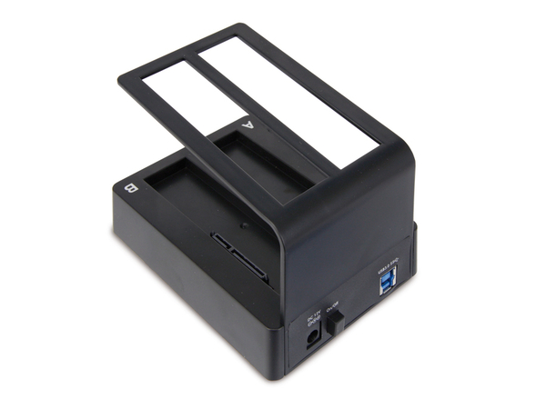 LogiLink Dual-HDD-Dockingstation, USB 3.0 zu 2x SATA - Produktbild 2