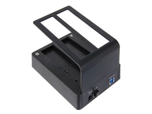 LogiLink Dual-HDD-Dockingstation, USB 3.0 zu 2x SATA - Produktbild 3