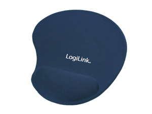 LOGILINK Maus-Pad mit Gel-Auflage, blau