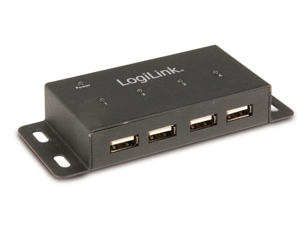LOGILINK USB-Hub aus Metall UA0141A, 4-port