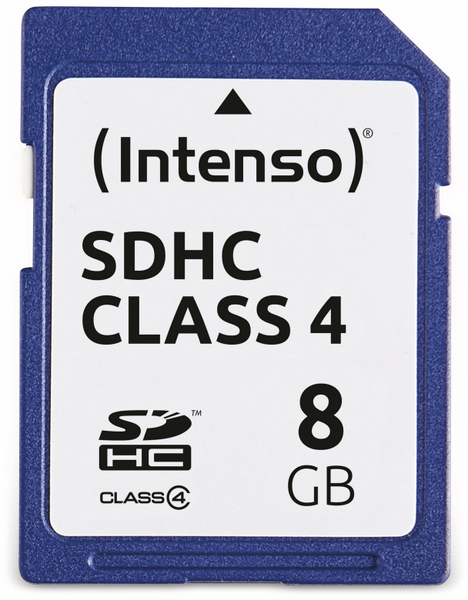 Intenso SDHC Card 8 GB, Class 4