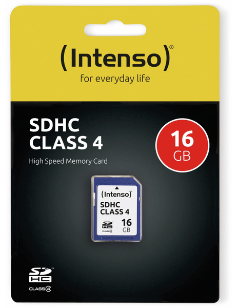 Intenso SDHC Card 16 GB, Class 4 - Produktbild 2