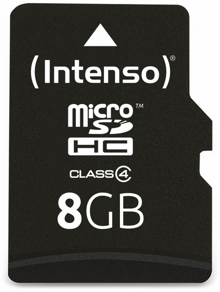 Intenso MicroSDHC Card, 8 GB, INTENSO