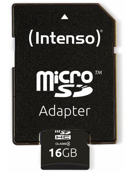 INTENSO MicroSDHC Card 16 GB - Produktbild 4