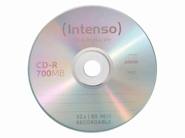 INTENSO CD-R Spindel (bedruckbar), 50 Stück - Produktbild 2
