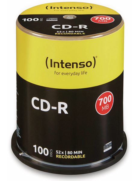 INTENSO CD-R Spindel, 100 Stück
