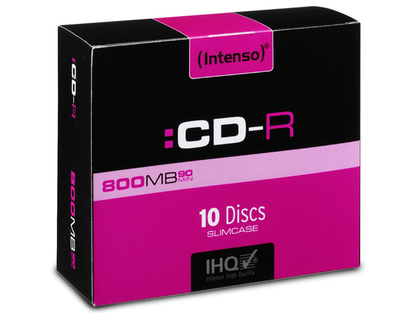 CD-R Intenso 90 Min Slim Case
