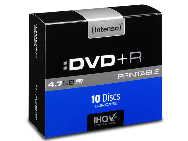 DVD+R Intenso Slim Case (bedruckbar)