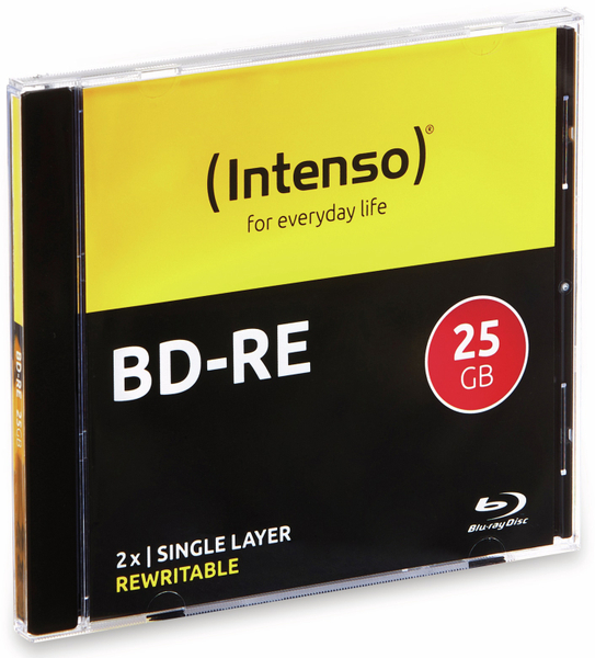 Intenso Blu-ray Disc BD-R 25 GB, Jewel Case, 5 Stück - Produktbild 4