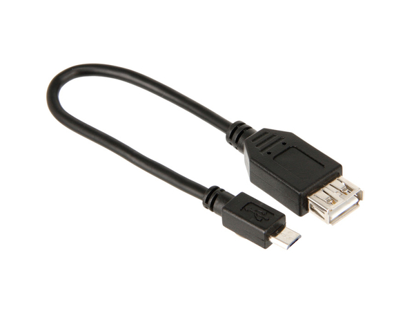 goobay USB-Adapterkabel, USB-A/Micro-USB