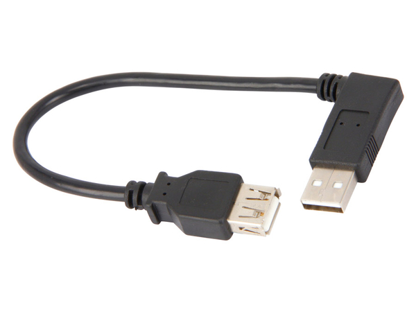 GOOBAY USB 2.0 Verlängerungskabel, links