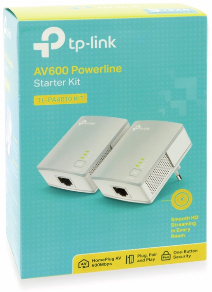 TP-Link Powerline Adapter-Set TL-PA4010KIT, 600 Mbps - Produktbild 4