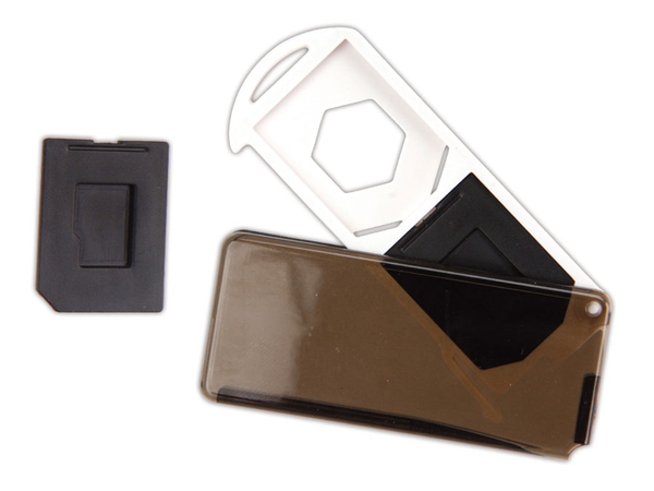goobay Speicherkarten-Box für 2 SD-/microSD-Karten