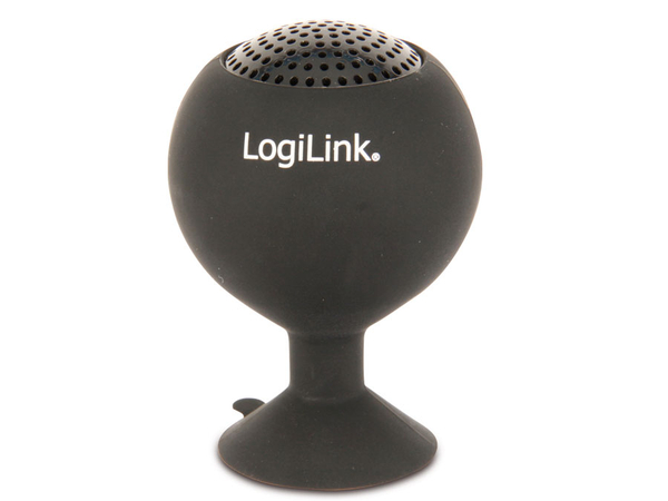 LogiLink Multimedia-Lautsprecher SP0029 Iceball, schwarz