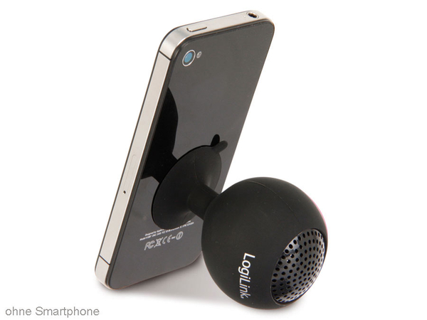 LogiLink Multimedia-Lautsprecher SP0029 Iceball, schwarz - Produktbild 3