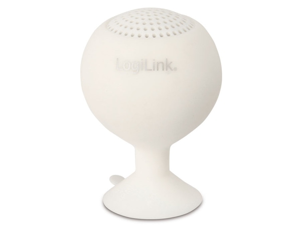 LogiLink Multimedia-Lautsprecher SP0030 Iceball, weiß