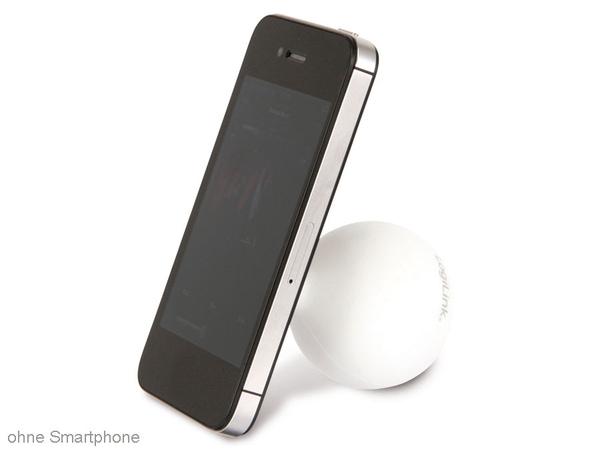 LogiLink Multimedia-Lautsprecher SP0030 Iceball, weiß - Produktbild 2