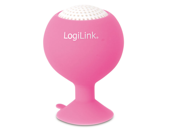 LogiLink multimedia-Lautsprecher SP0031 Iceball, pink