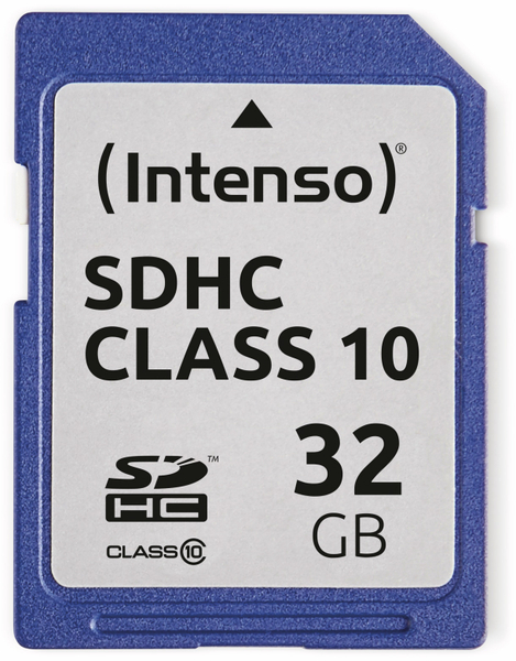 INTENSO SDHC Card 3411480, 32 GB, Class 10