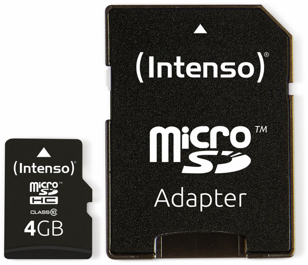 INTENSO MicroSDHC Card 3413450, 4 GB - Produktbild 3