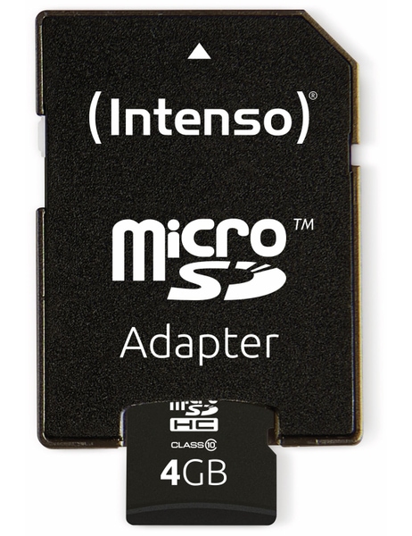 INTENSO MicroSDHC Card 3413450, 4 GB - Produktbild 4