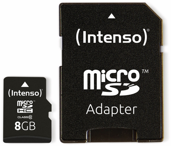 INTENSO MicroSDHC Card 3413460, 8 GB - Produktbild 3
